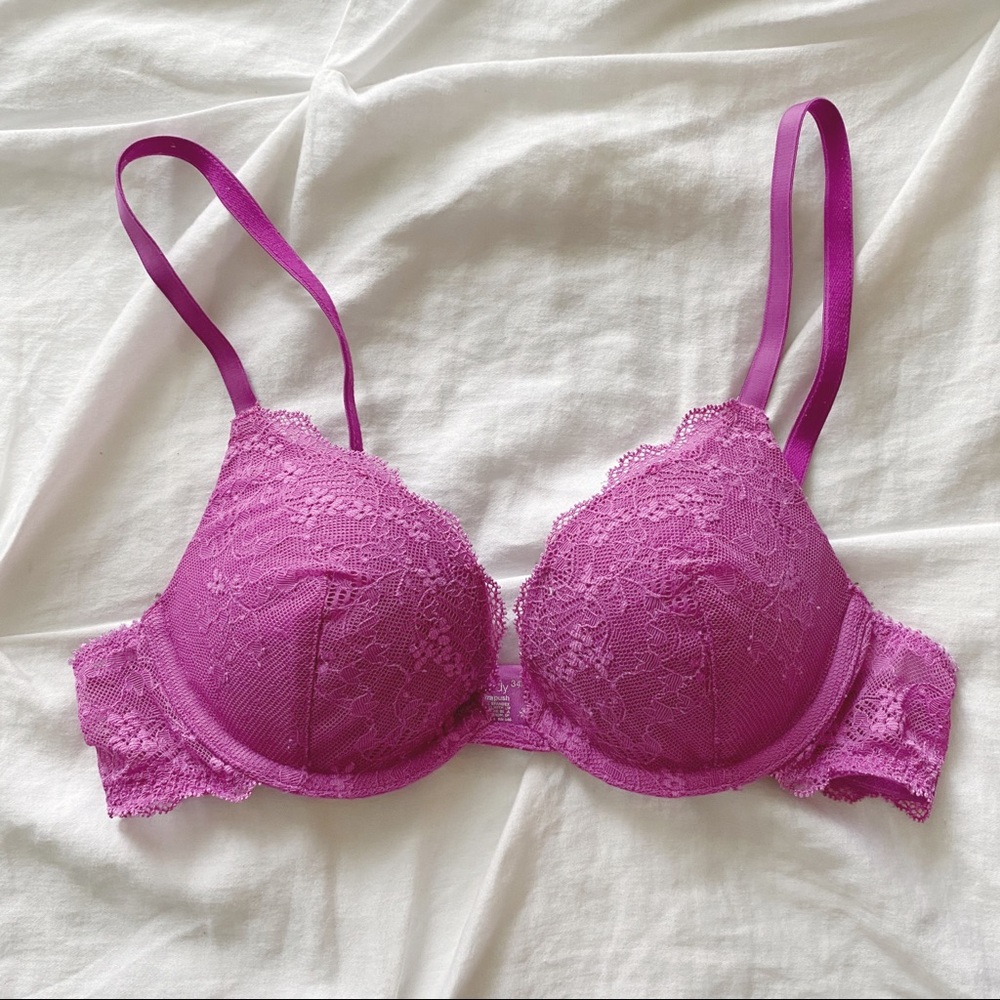 Gap Body Favorite Ultra Plush Push Up Lace Bra 34A